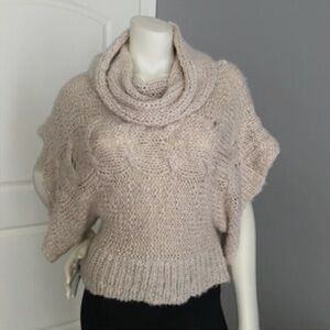 Jessica Simpson Light Pink Cowl Sweater